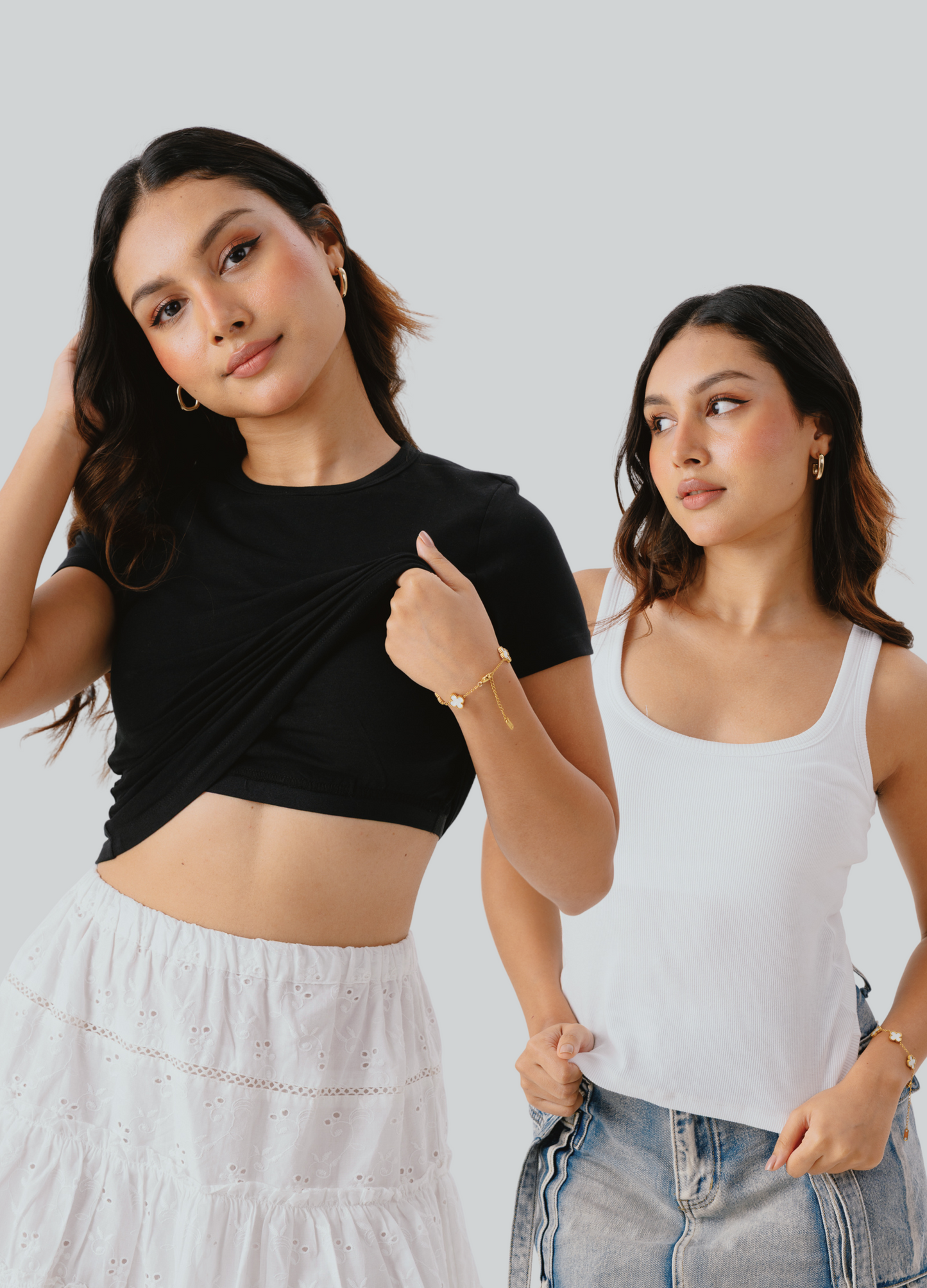Capsule bundle - Scoop neck & Tshirt (Braless tops)