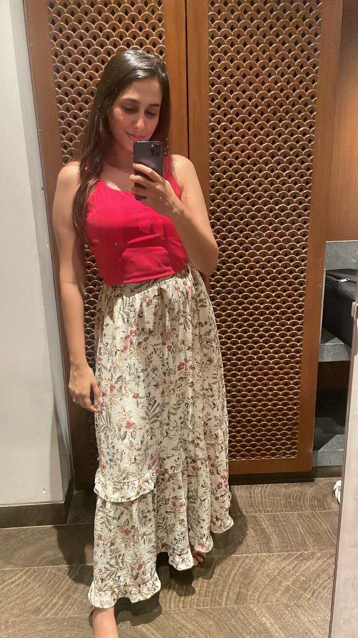 Double-Strap Crop Brami - Pink, Sky, Black