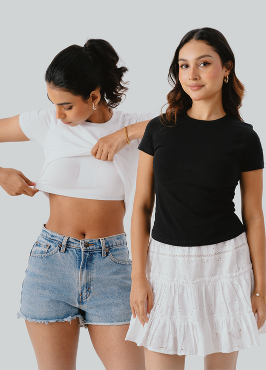 Capsule bundle - Crew neck braless tshirt