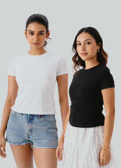 Capsule bundle - Crew neck braless tshirt