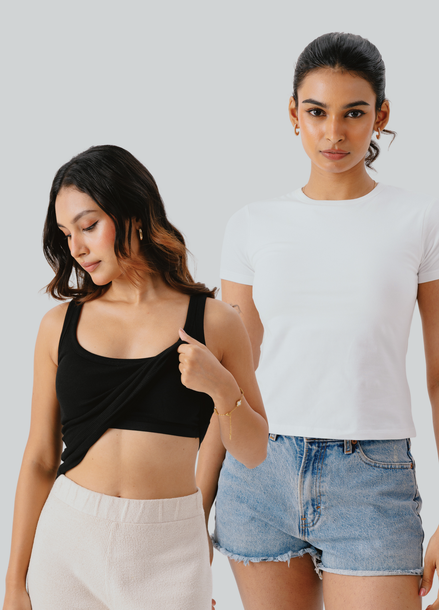 Capsule bundle - Scoop neck & Tshirt (Braless tops)